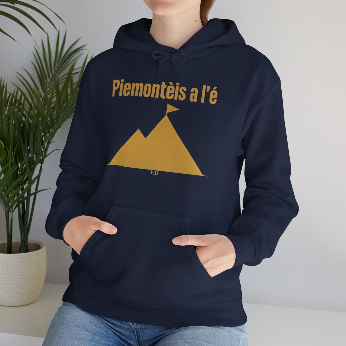 Piedmontese Pride Hoodie | Piemontèis a l'é Warm Fit