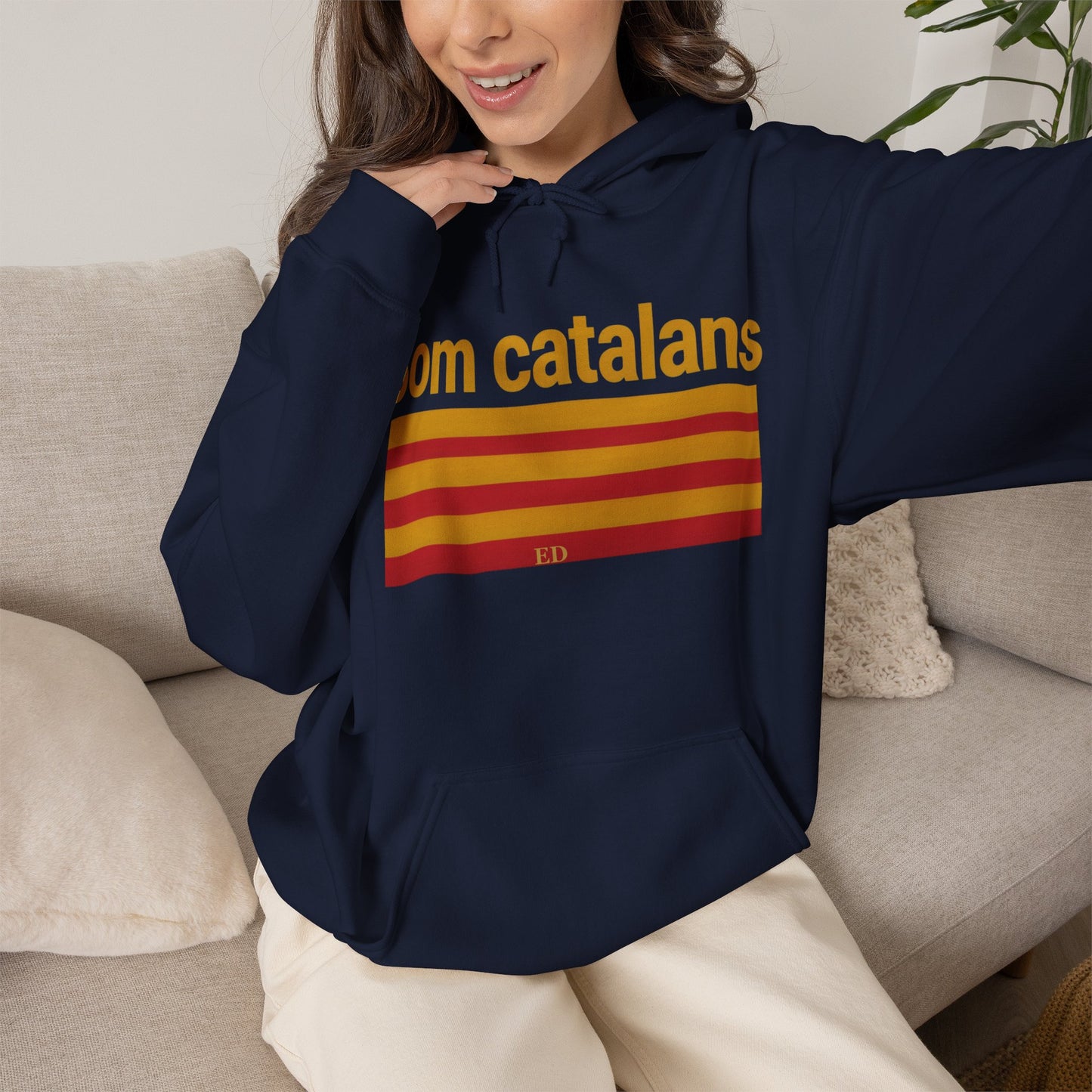 Catalan Pride Hoodie | Som Catalans Warm Fit