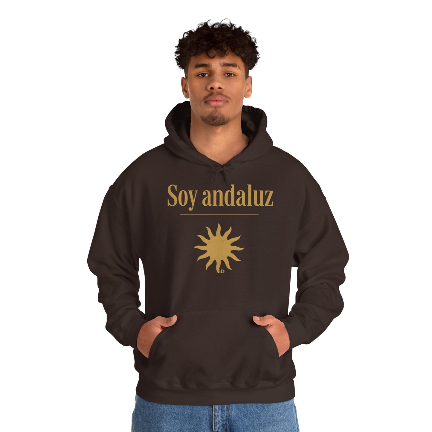 Hoodie mit andalusischem Stolz | Soy Andaluz, warm geschnitten