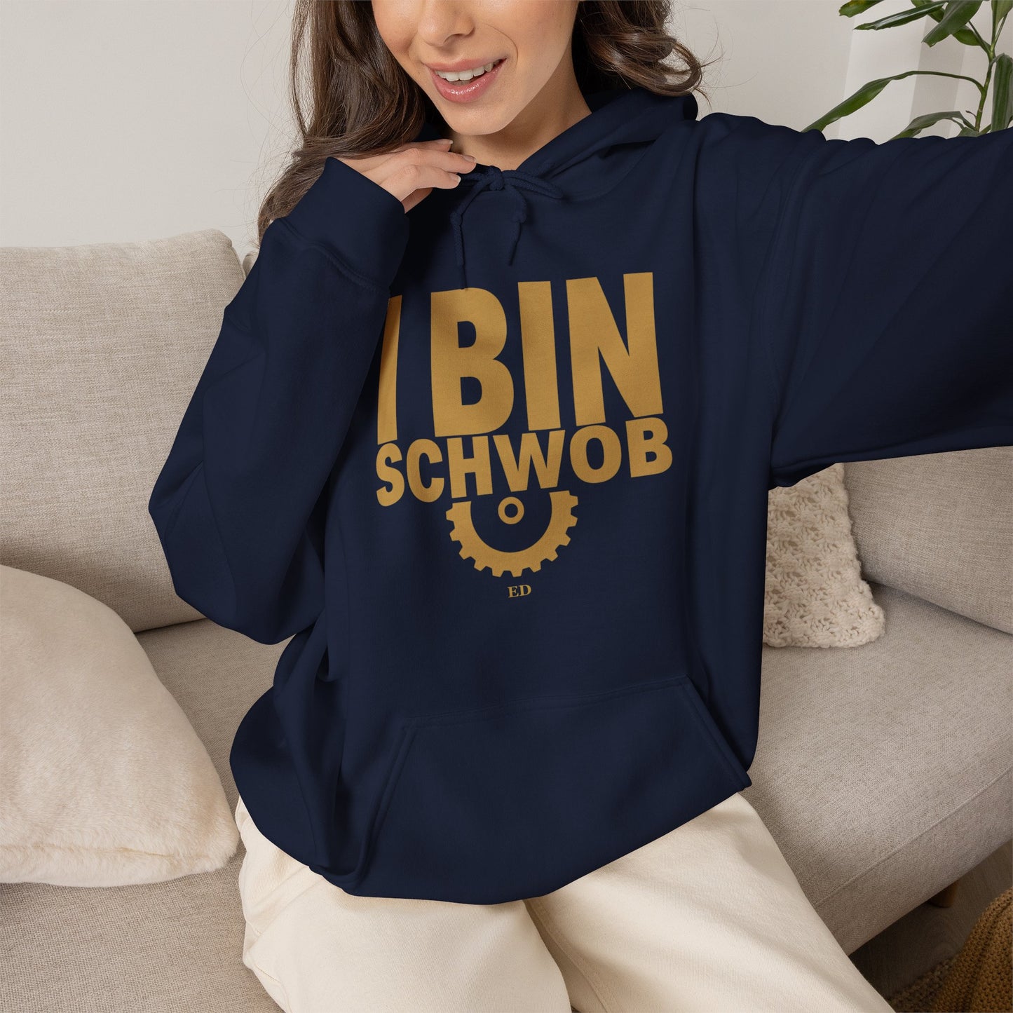 Swabian Pride Hoodie | I Bin Schwob Warm Fit