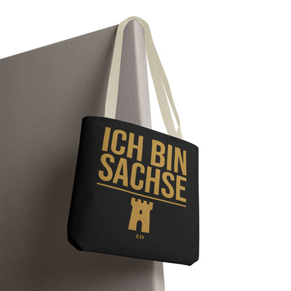 Sächsischer Stolz Stofftasche | Ich bin Sachse Canvas