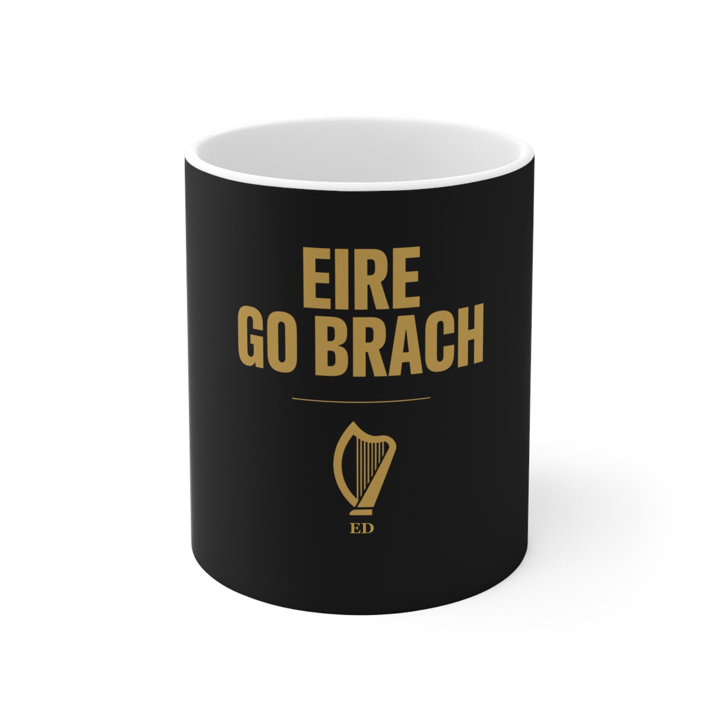 Tazza dell'orgoglio irlandese | Tazza da caffè Éire Go Brách