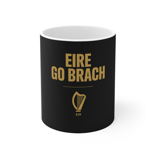 Irish Pride Mug | Éire Go Brách Coffee Cup