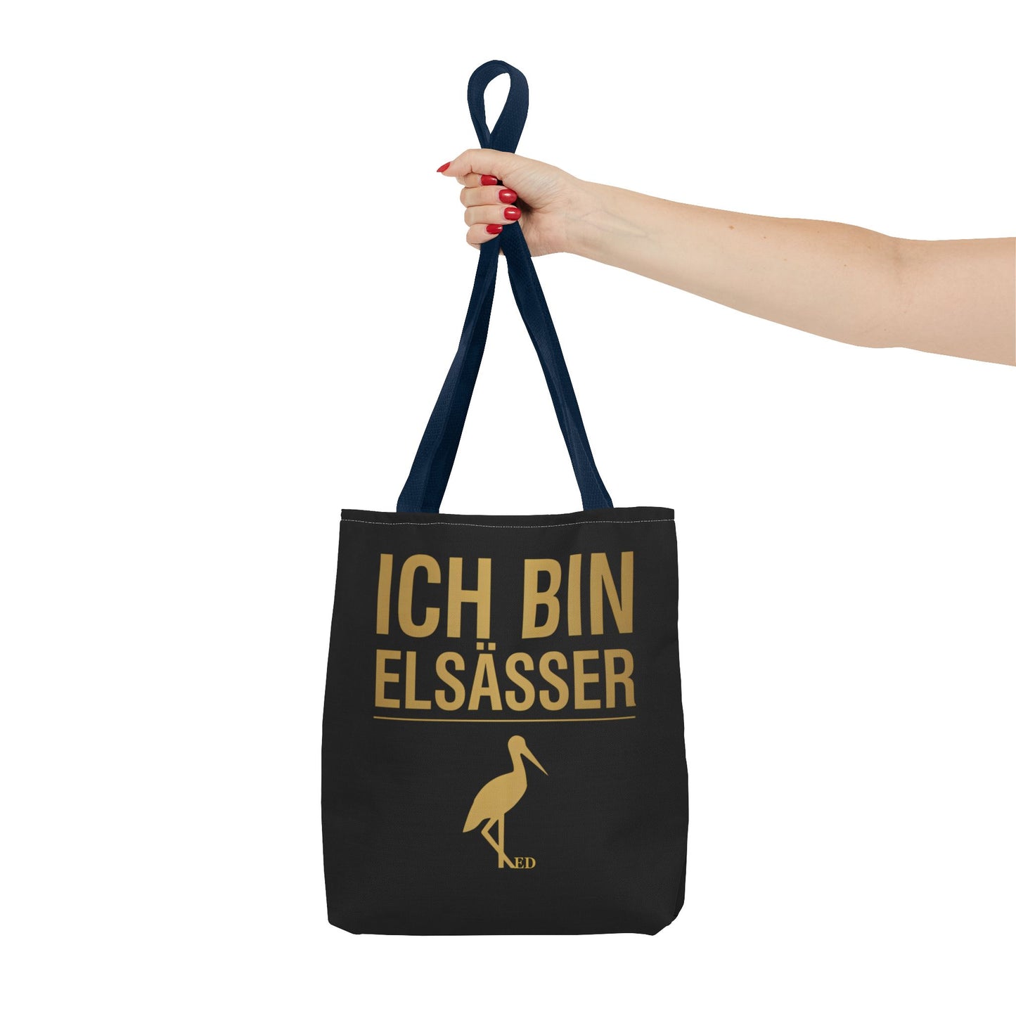 Torba bawełniana z dumą alzacką | Ich Bin Elsässer Canvas