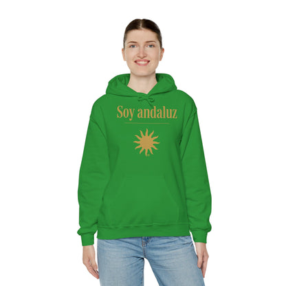 Hoodie mit andalusischem Stolz | Soy Andaluz, warm geschnitten
