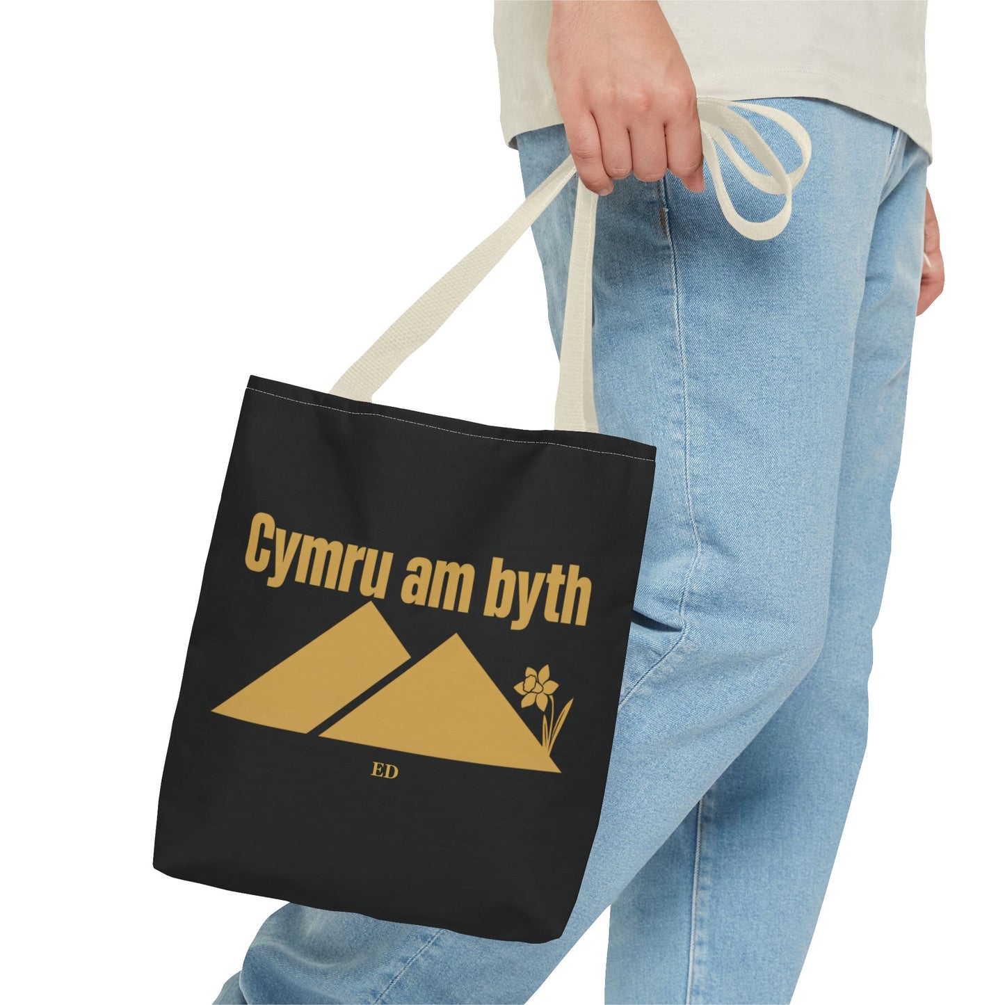 Borsa in tela dell'orgoglio gallese | Borsa in tela Cymru Am Byth