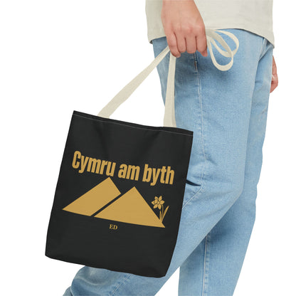 Borsa in tela dell'orgoglio gallese | Borsa in tela Cymru Am Byth