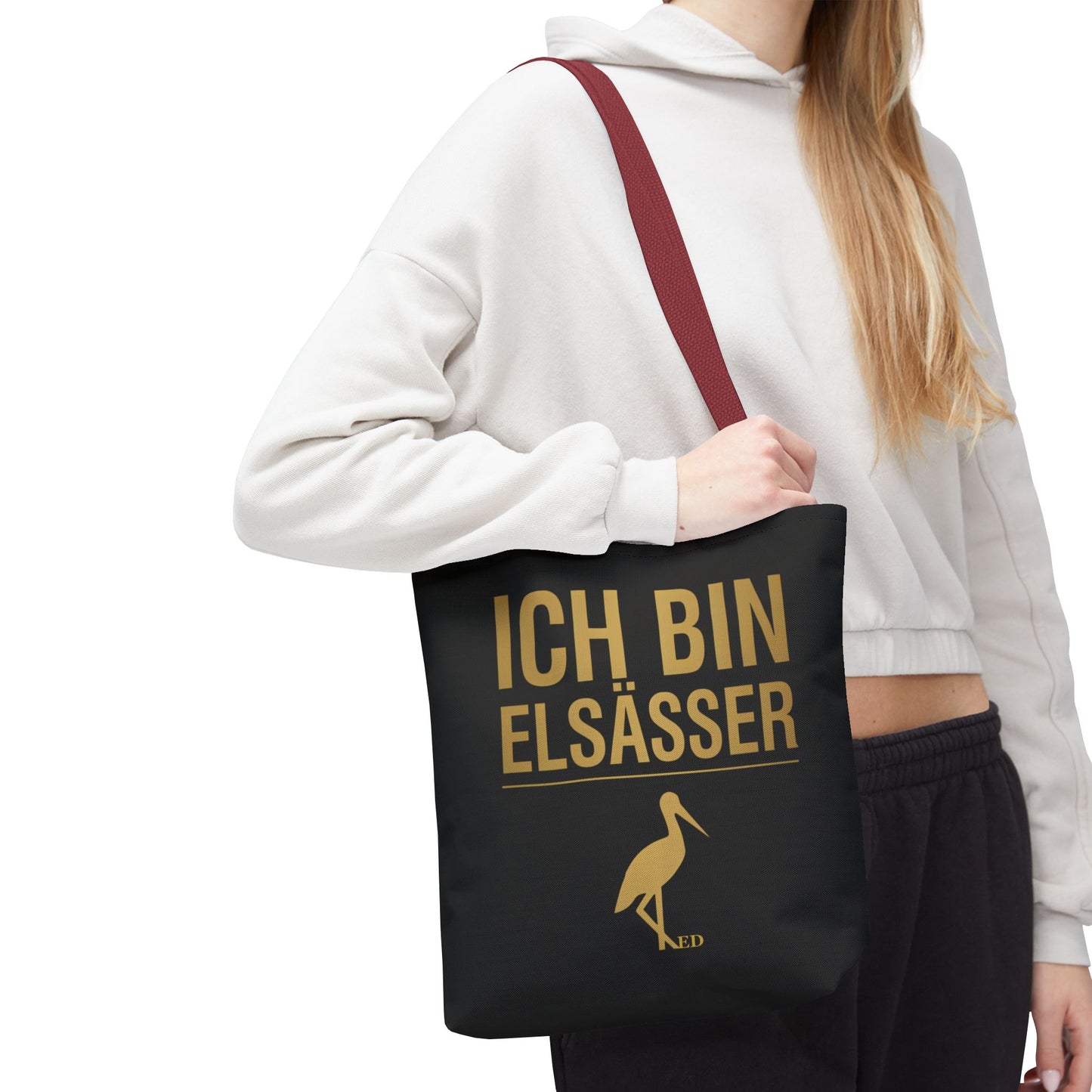 Torba bawełniana z dumą alzacką | Ich Bin Elsässer Canvas
