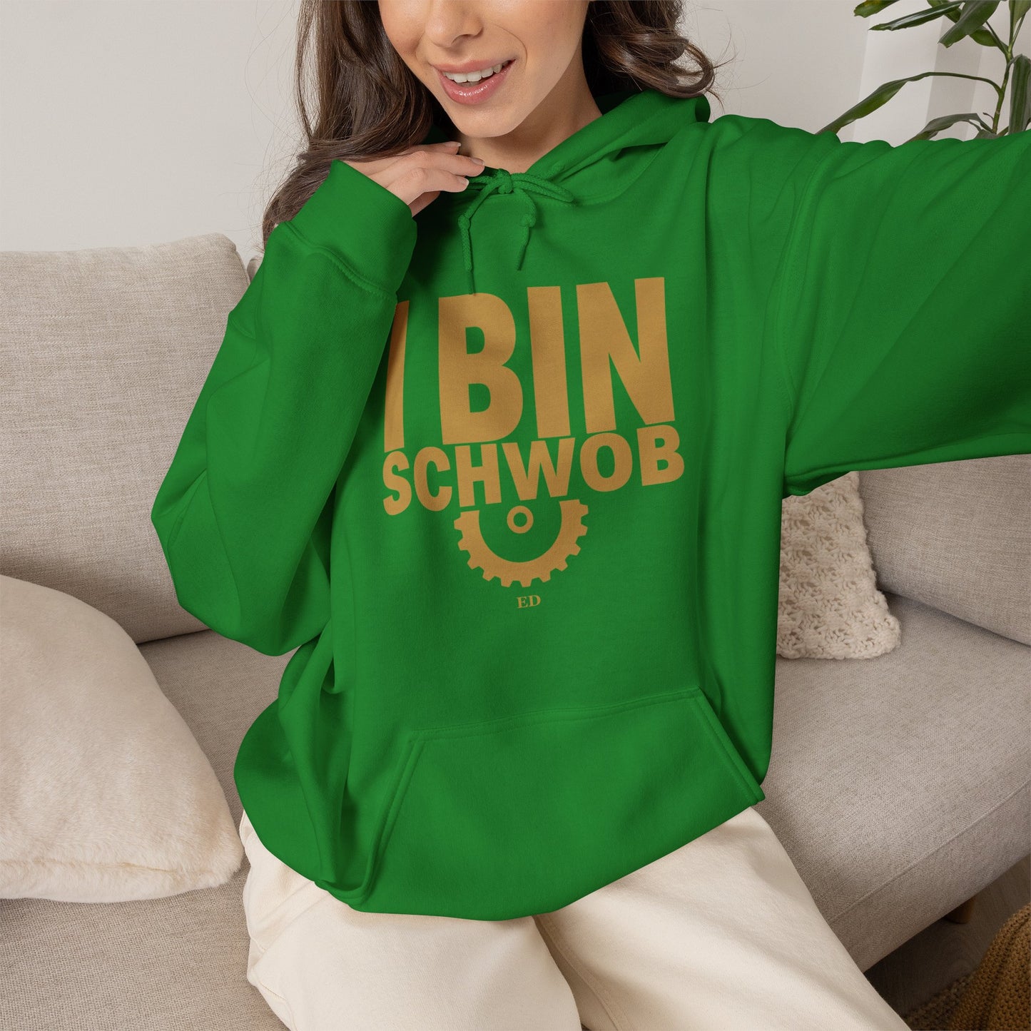 Swabian Pride Hoodie | I Bin Schwob Warm Fit