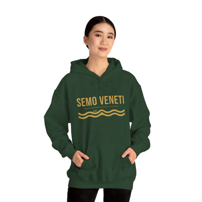 Felpa con cappuccio dell'orgoglio veneto | Semo Veneti Vestibilità calda