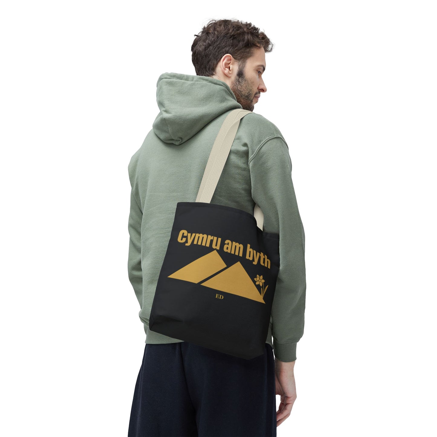 Borsa in tela dell'orgoglio gallese | Borsa in tela Cymru Am Byth