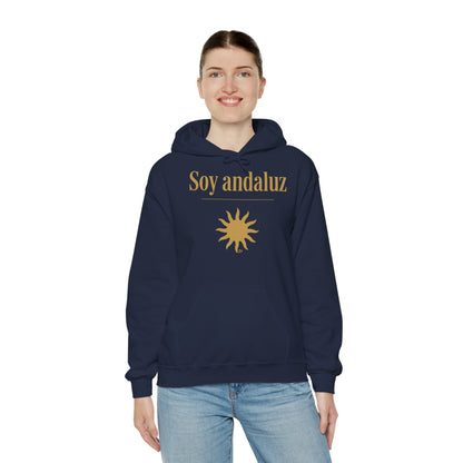 Hoodie mit andalusischem Stolz | Soy Andaluz, warm geschnitten