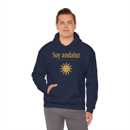 Hoodie mit andalusischem Stolz | Soy Andaluz, warm geschnitten