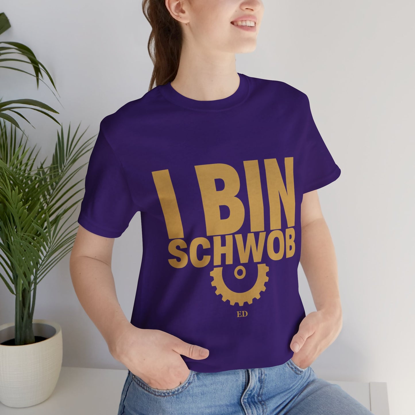 I Bin Schwob T-Shirt — Funny Swabian Pride Tee