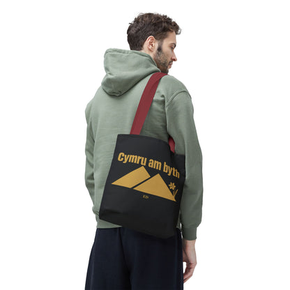 Borsa in tela dell'orgoglio gallese | Borsa in tela Cymru Am Byth
