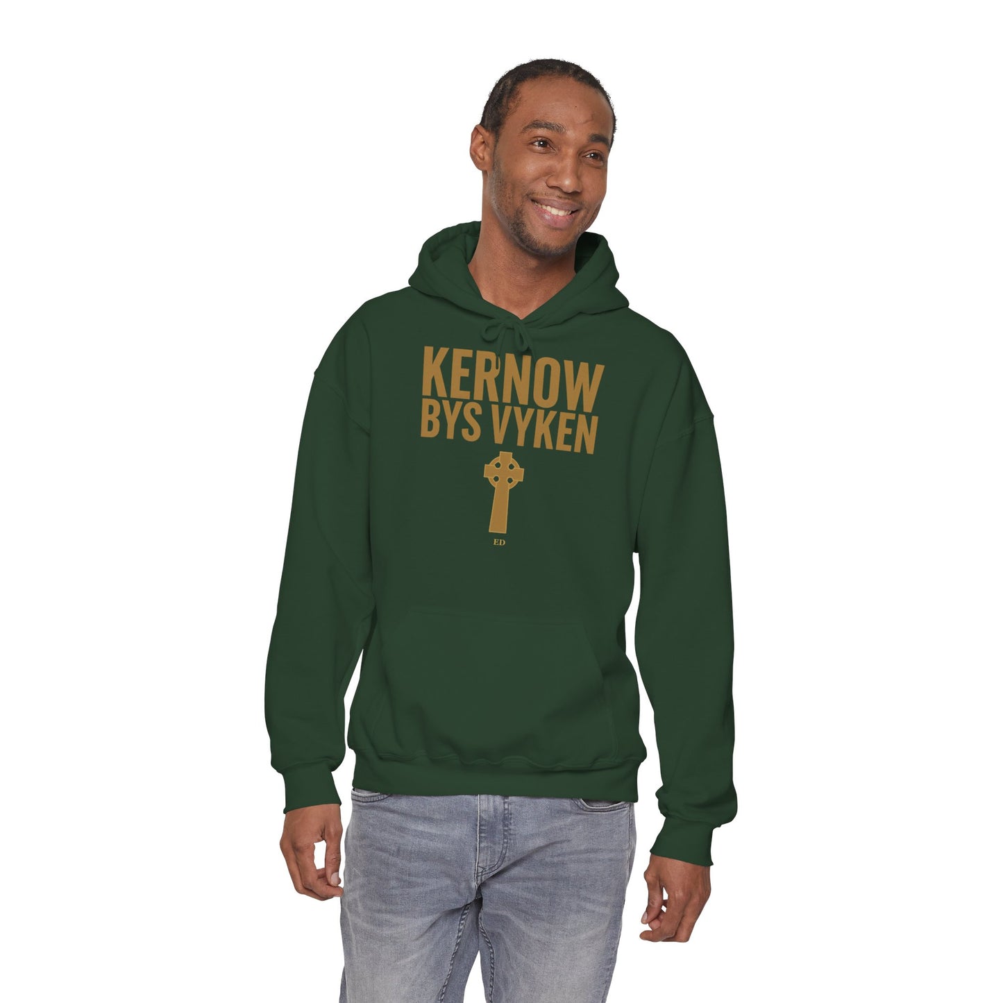 Kornischer Stolz Hoodie | Kernow Bys Vyken warmer Schnitt