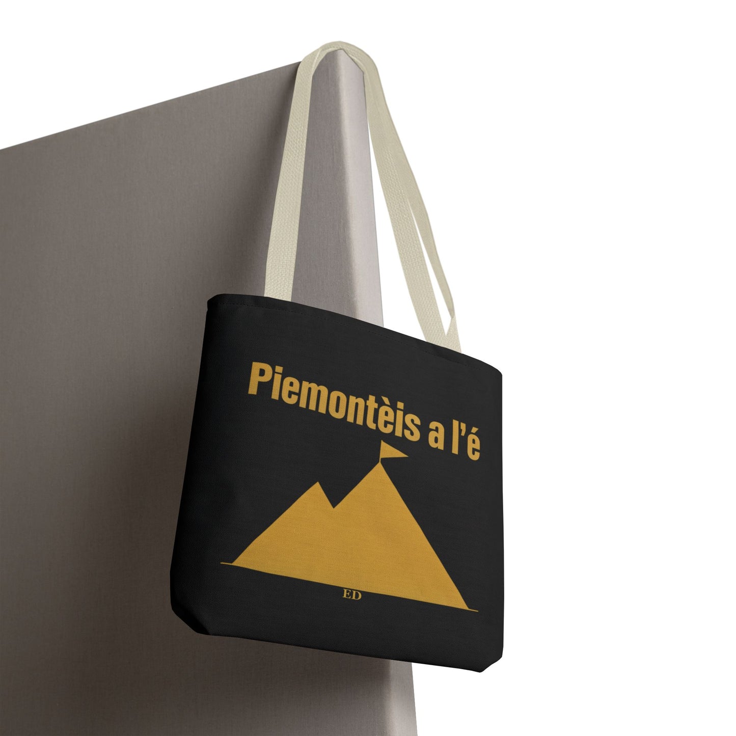 Tragetasche mit piemontesischem Stolz | Piemontèis a l'é Canvas