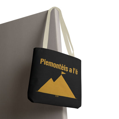 Tragetasche mit piemontesischem Stolz | Piemontèis a l'é Canvas