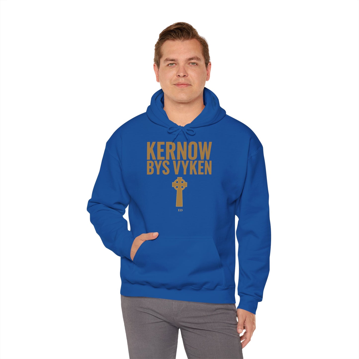 Kornischer Stolz Hoodie | Kernow Bys Vyken warmer Schnitt