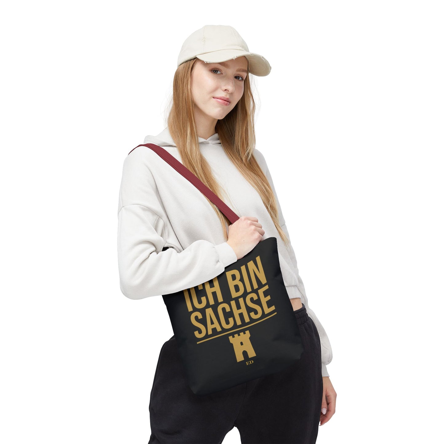 Sächsischer Stolz Stofftasche | Ich bin Sachse Canvas