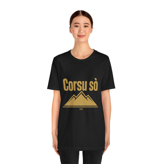 Camiseta del orgullo corso | Corsu Sò