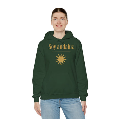 Hoodie mit andalusischem Stolz | Soy Andaluz, warm geschnitten