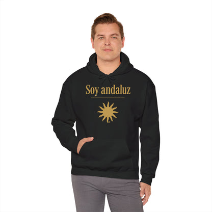 Hoodie mit andalusischem Stolz | Soy Andaluz, warm geschnitten