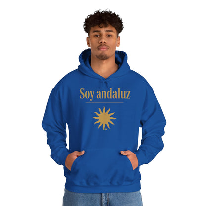 Hoodie mit andalusischem Stolz | Soy Andaluz, warm geschnitten