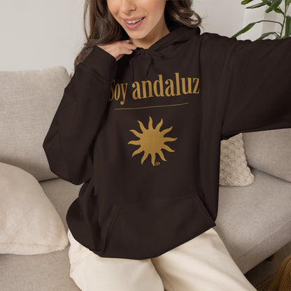 Hoodie mit andalusischem Stolz | Soy Andaluz, warm geschnitten