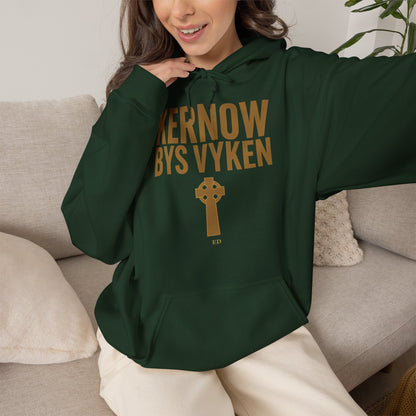 Kornischer Stolz Hoodie | Kernow Bys Vyken warmer Schnitt