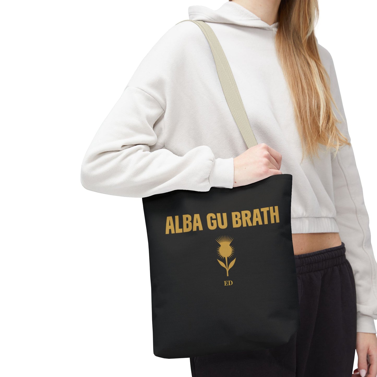 Borsa in tela Alba Gu Brath — Borsa in tela gaelica «Per sempre Scozia»