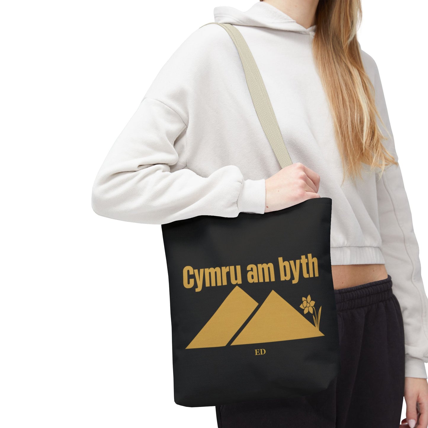 Borsa in tela dell'orgoglio gallese | Borsa in tela Cymru Am Byth