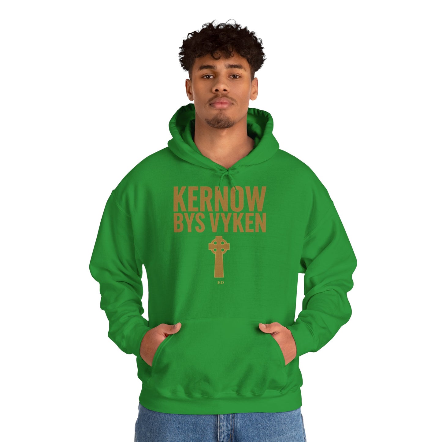 Kornischer Stolz Hoodie | Kernow Bys Vyken warmer Schnitt