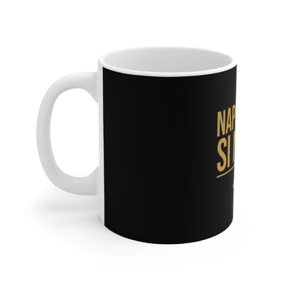 Tasse mit neapolitanischem Stolz | Napoletani Si Nasce Kaffeetasse