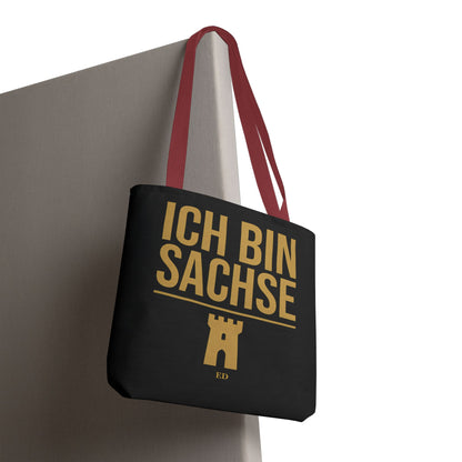 Sächsischer Stolz Stofftasche | Ich bin Sachse Canvas