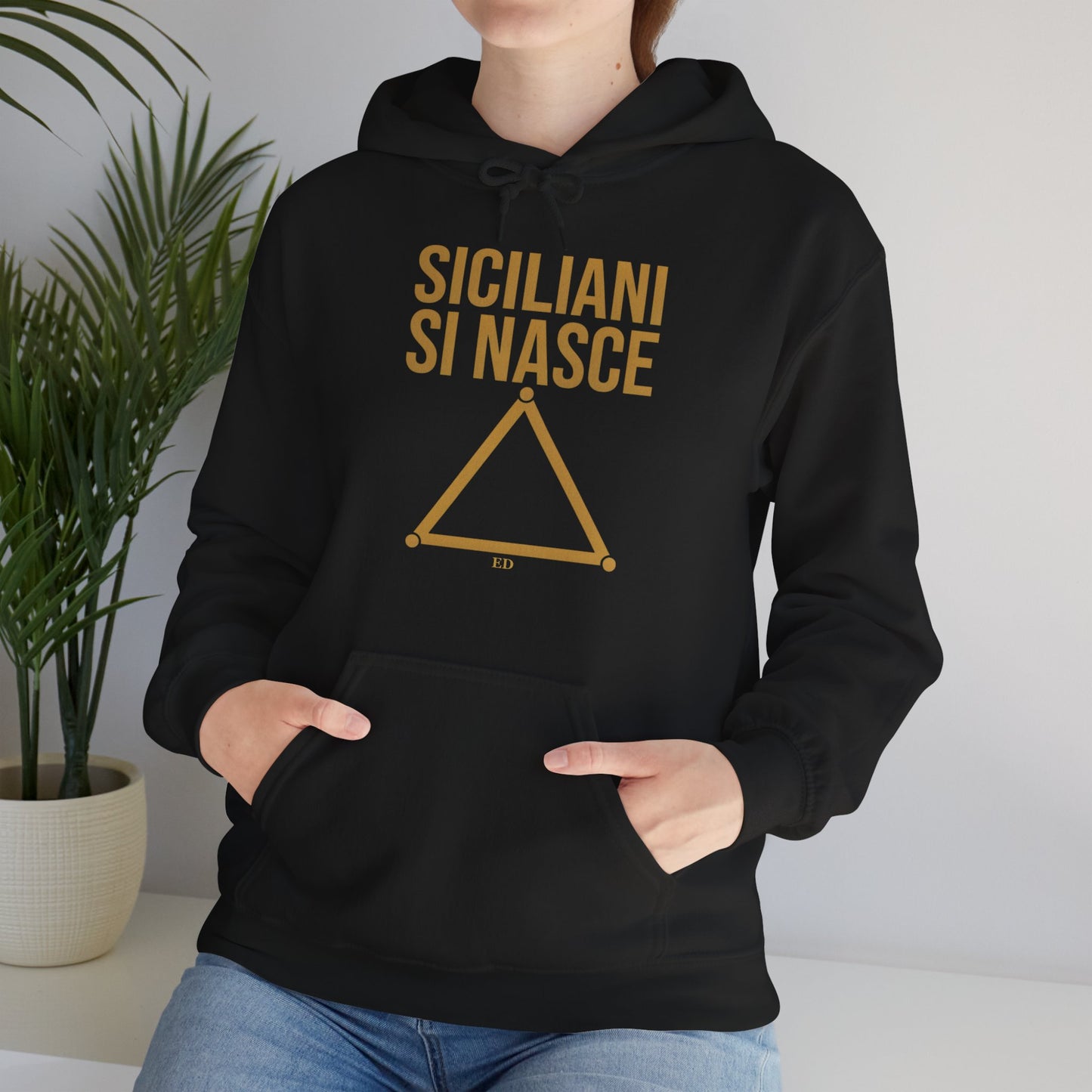 Sicilian Pride Hoodie | Siciliani Si Nasce Warm Fit