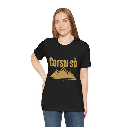T-Shirt mit korsischem Stolz | Corsu Sò T-Shirt