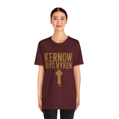 Cornish Pride T-Shirt | Kernow Bys Vyken Tee