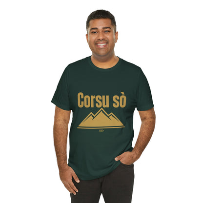 T-Shirt mit korsischem Stolz | Corsu Sò T-Shirt