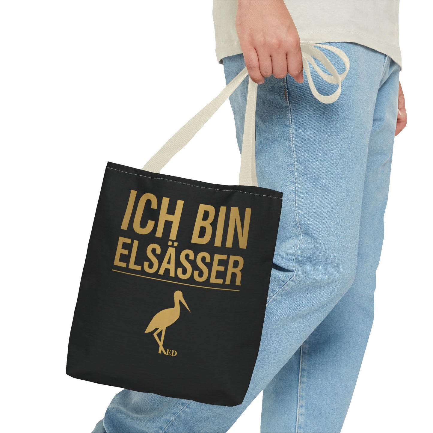 Torba bawełniana z dumą alzacką | Ich Bin Elsässer Canvas