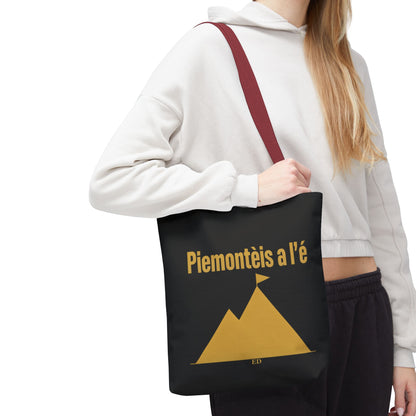 Tragetasche mit piemontesischem Stolz | Piemontèis a l'é Canvas