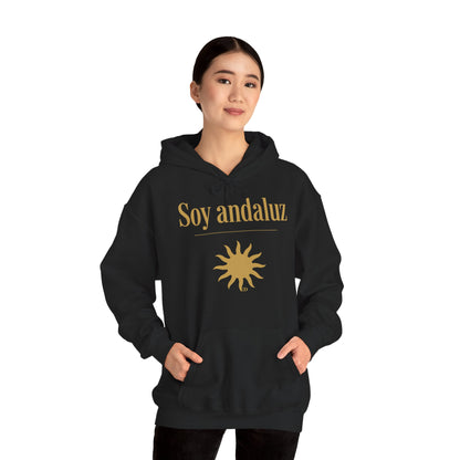 Hoodie mit andalusischem Stolz | Soy Andaluz, warm geschnitten
