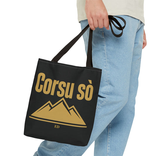 Bolsa de tela del orgullo corso | Corsu Sò de lona