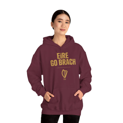 Irischer Stolz Hoodie | Éire Go Brách warmer Schnitt