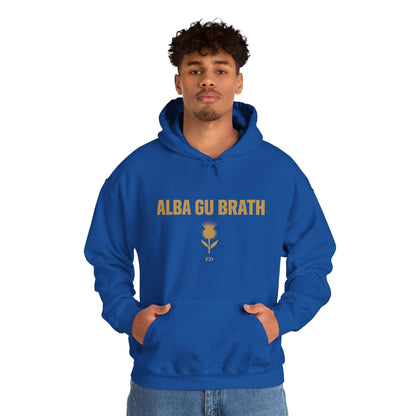 Sudadera con capucha del orgullo escocés | Sudadera abrigada Alba Gu Bràth