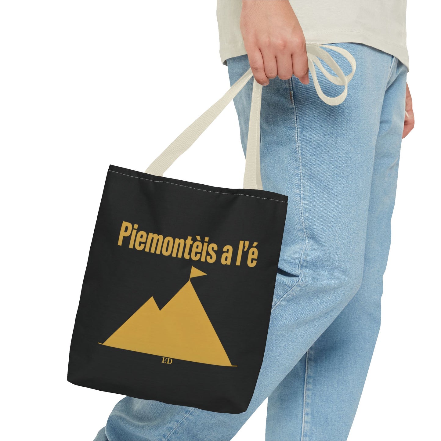 Tragetasche mit piemontesischem Stolz | Piemontèis a l'é Canvas