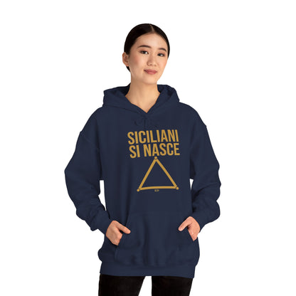 Sicilian Pride Hoodie | Siciliani Si Nasce Warm Fit