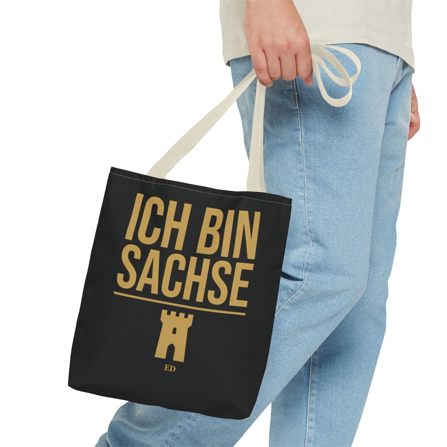 Sächsischer Stolz Stofftasche | Ich bin Sachse Canvas