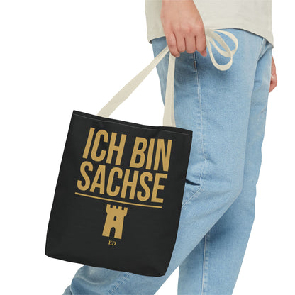 Sächsischer Stolz Stofftasche | Ich bin Sachse Canvas