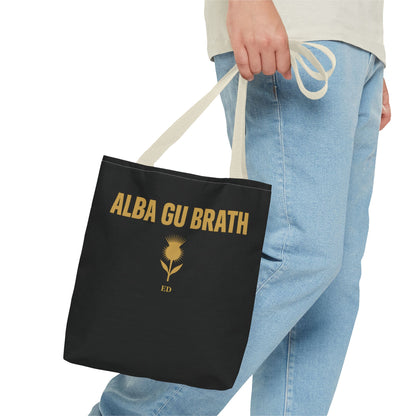 Borsa in tela Alba Gu Brath — Borsa in tela gaelica «Per sempre Scozia»